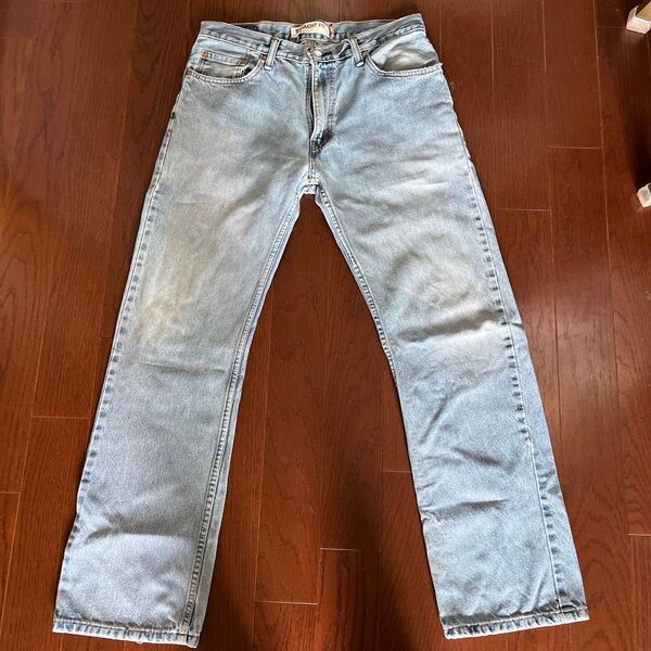 Levi's 505 ストリート W32 L34 ライトブルー
