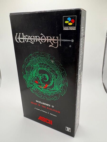 スーパーファミコンソフト ウィザードリィV 箱説付き