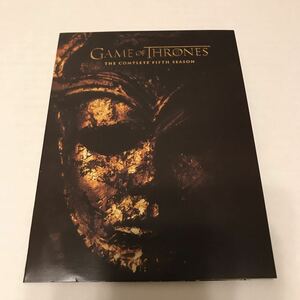 GAME OF THRONES シーズン5 SEASON_5 ブルーレイ Blu-ray 4枚セット 日本語字幕なし 全10エピソード HBO 英語学習