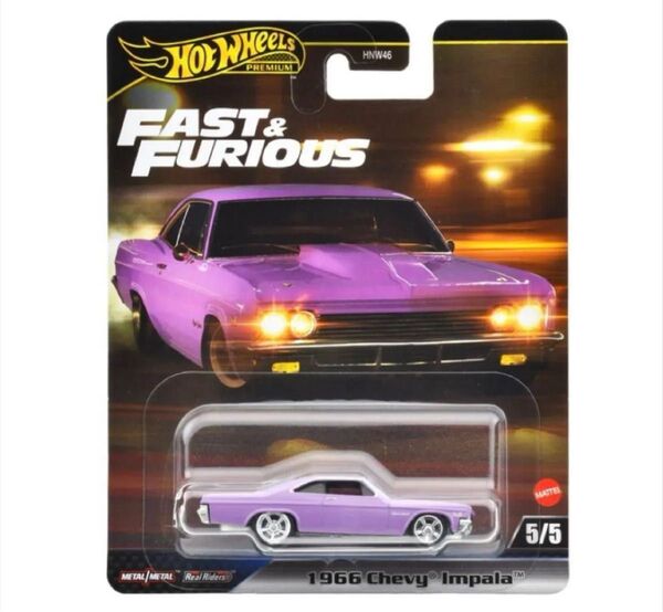 ホットウィール(Hot Wheels) ワイルド・スピード 1966 シェビー インパラ