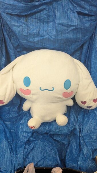 SEGA シナモロール BIGぬいぐるみ タグ付き