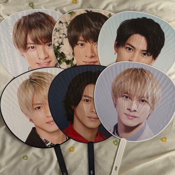 King & Prince キンプリ 平野紫耀 うちわ 6枚セット