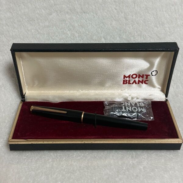 モンブラン★万年筆★525★黒系★美品★ケース付き