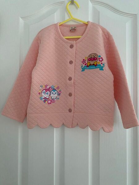 カーディガン 長袖 キッズ 子供服 アンパンマン ドキンちゃん コキンちゃん ピンク 女の子 未使用 カーデ