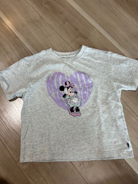 ミニー・マウス Tシャツ 130cm グレー