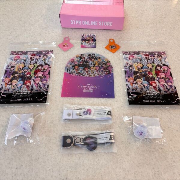 すとふぇす 通しチケット 入場特典 4/2・4/3 リングライト 銀テホルダー ショッパー family expo 追加