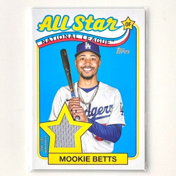 ムーキー・ベッツ 2024 Topps レリック ジャージ カード