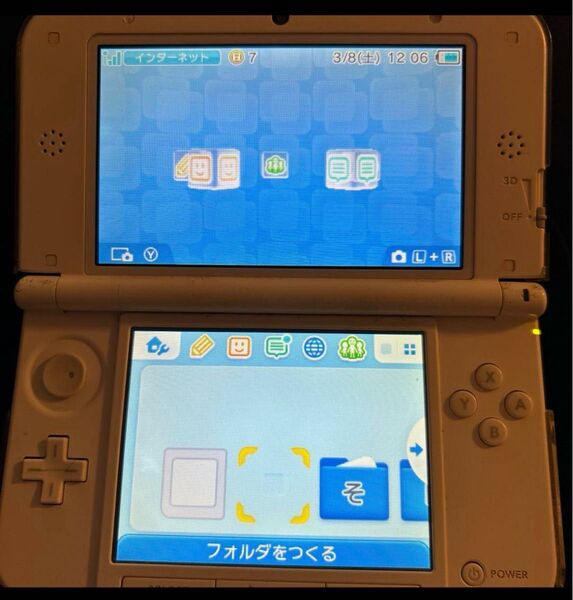 ニンテンドー 3DS LLホワイト
