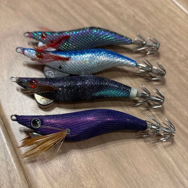 ブリーデン エギマル 2.5号シャロー 4本セット キーストン オモリグ イカメタル ヤマシタ ホバー エンプティー 2.5