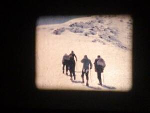 [ spring. white horse peak ] ski 1959 year Nagano prefecture double 8 film 