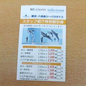 八景島シーパラダイス 割引券