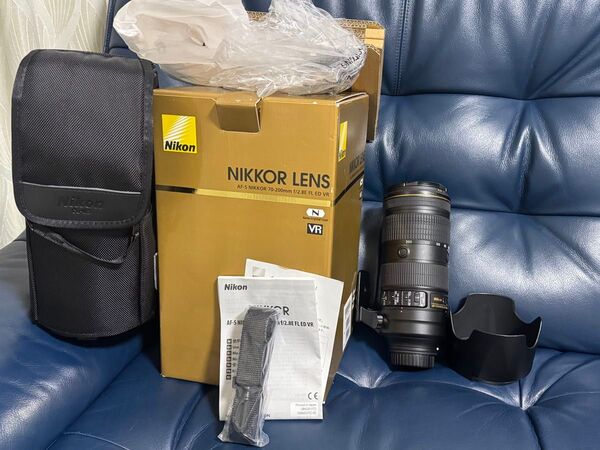 ニコン AF-S NIKKOR 70-200mm f/2.8E FL ED VR 美品 NIKKOR