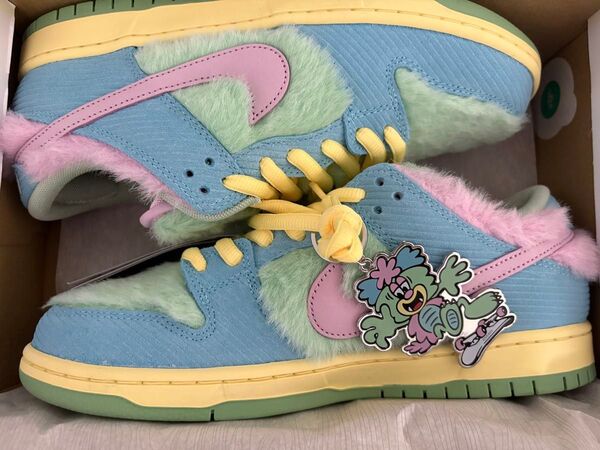 新品未使用 VERDY × Nike SB Dunk Low Pro QS Vist 27.0cm