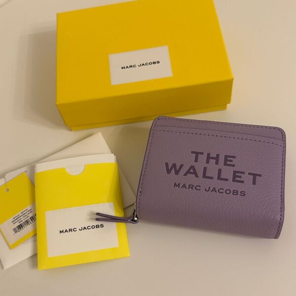 MARC JACOBS THE WALLET ミニ財布 ライラック マークジェイコブス 二つ折り財布