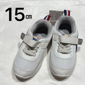 新品未使用 子供 子ども スニーカー 靴 15 西松屋 女の子 男の子