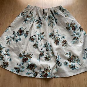 12agenda 12アジェンダ 花柄 膝丈スカート スカート M