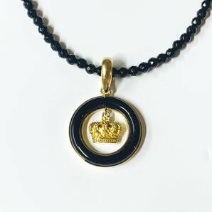 ジャスティン デイビス CAPTIVE SOUL ペンダント Tiny Onyx Chain ネックレス 定価49,500円 送料520円～ 保証書付き 45cm 金 Justin Davisの画像5