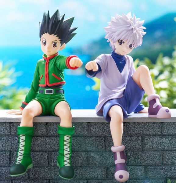 HUNTERXHUNTER ゴン キルア ぬーどるストッパー フィギュア ハンターハンター 新品 セット