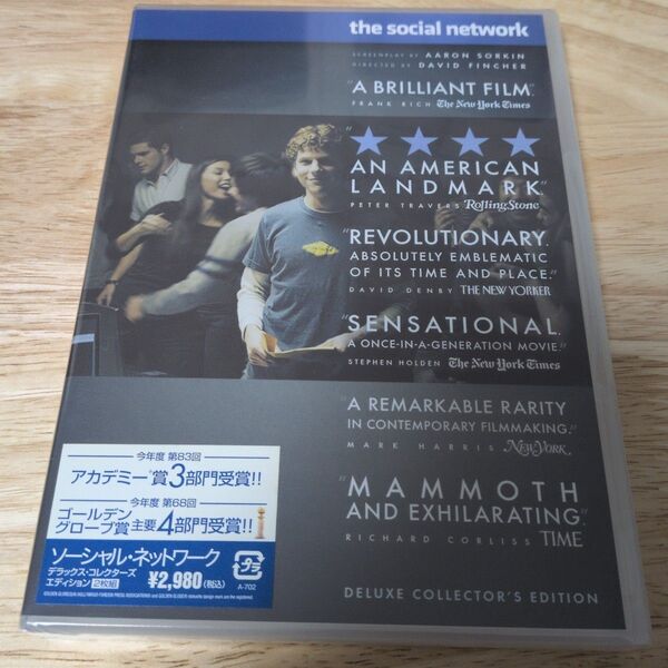 ソーシャル・ネットワーク デラックス・コレクターズ・エディション DVD