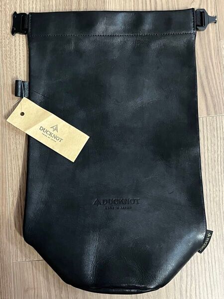 ダックノット レザーバックルケース25 ブラック ランタンケース ランタン會 切傷あり