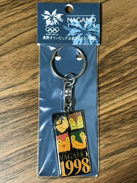 送料無料 長野オリンピック 公式ライセンス商品 NAGANO 1998 キーホルダー