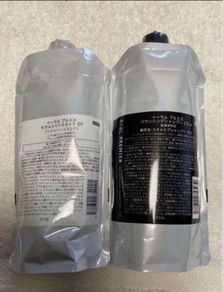 ERAL イーラル プルミエ バランシングシャンプー CO セラムトリートメント DP 340ml 詰め替え