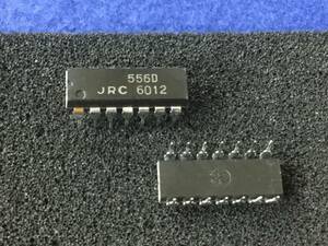 NJM556D 【即決即送】JRC デュアルタイマー IC 556D [337Ty/257523] JRC Dual Timer IC　４個セット 