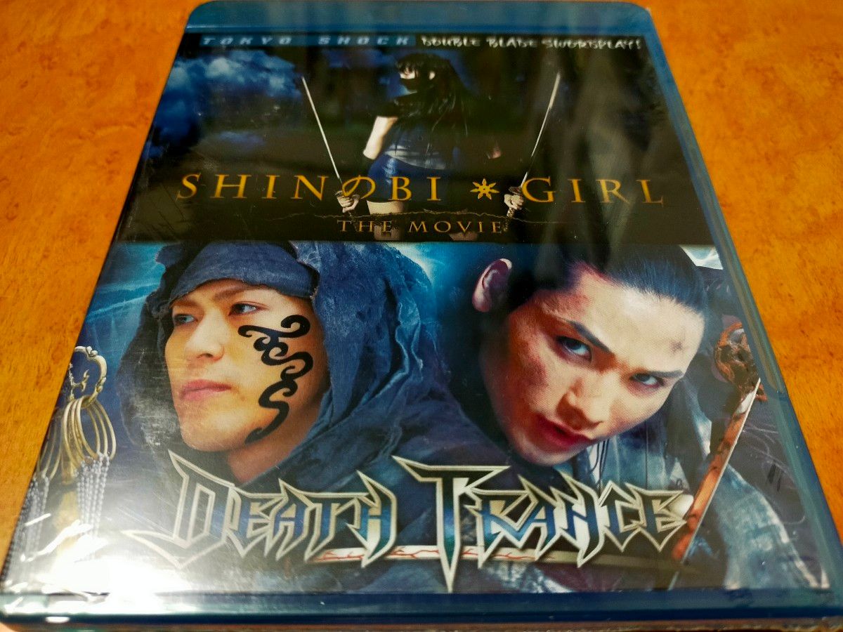 Shinobi Girl: The Movie/デス・トランス　未開封輸入盤Blu-ray　坂口拓/須賀貴匡/竹内ゆう紀/下村勇二
