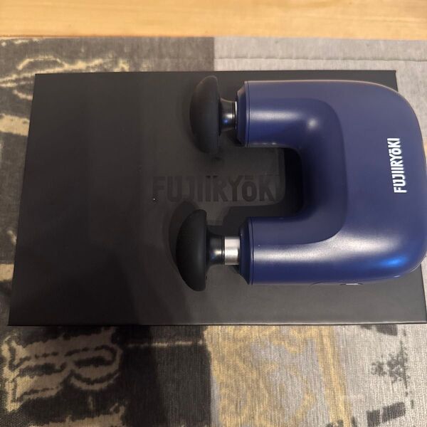 FUJIIRYOKI フジ医療器 FG2800W ネイビー マッスルショットW フェイスモード搭載 トータルケア マッサージ機器