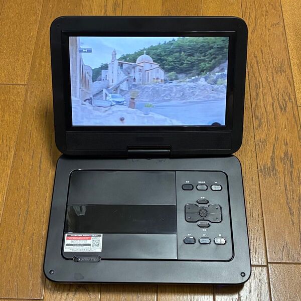 REALLIFE JAPAN 10インチポータブルDVDプレーヤー FL-107D ポータブルDVDプレーヤー