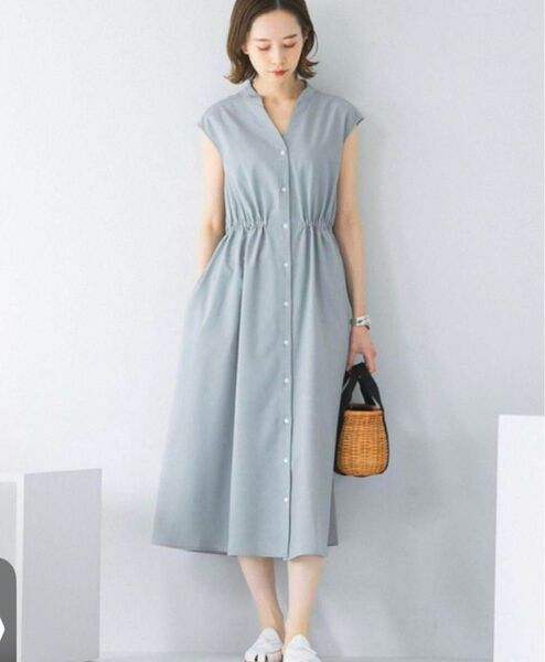 URBAN RESEARCH ROSSOウォッシャブルシャツワンピース
