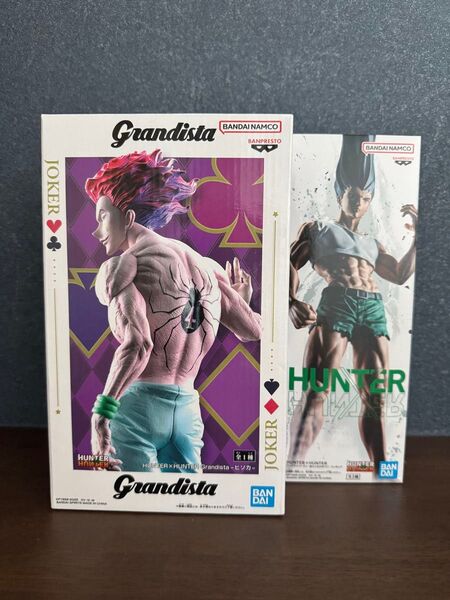 HUNTER×HUNTER ゴン ありったけのペン フィグライフ Grandista ヒソカ フィギュア 2体セット