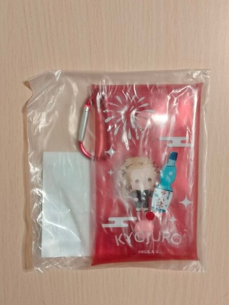 鬼滅の刃 ゆらふわ サマーver. クリアミニポーチ【煉獄杏寿郎】クーポン利用可♪