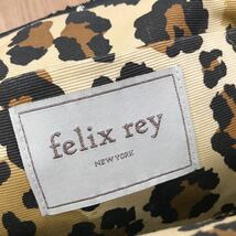 felix rey ＊ フェリックス レイ ◇ 羊革 ラムレザー がま口 ショルダーバッグ パーティ クラッチ バッグ ブラック 黒 ミニバッグ 小物入れ_画像9