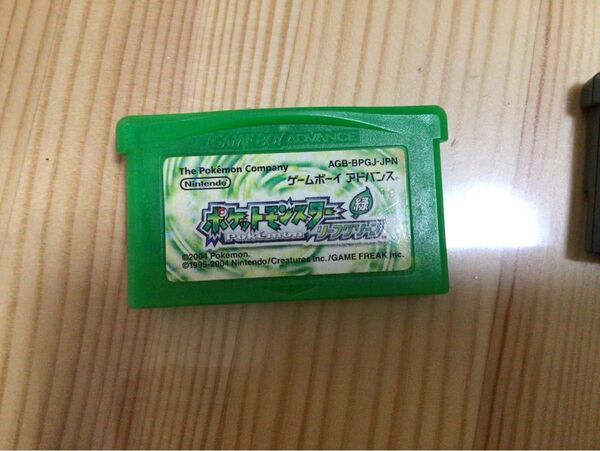 ポケットモンスター リーフグリーン ゲームボーイアドバンス用ソフト