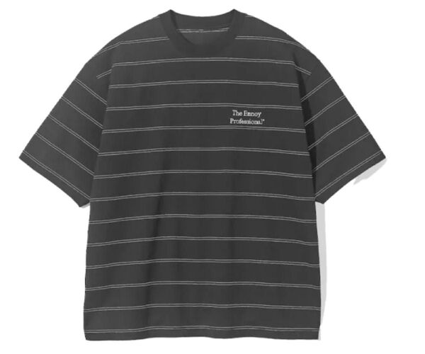 ENNOY Panel Border S/S T-Shirt "Black"