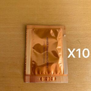 ☆同梱歓迎☆ オルビス アンバー ヴァイタルトリートメントクリーム サンプル 計10包 新品 未使用 未開封 試供品 送料込み