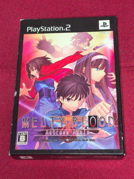 PS2 メルティブラッド アクトレスアゲイン 初回限定版 MELTY BLOOD プレステ2 PlayStation2