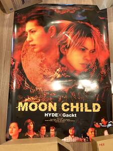 MOON CHILD ムーンチャイルド B1ポスター HYDE Gackt 映画 グッズ ラルク ガクト ハイド