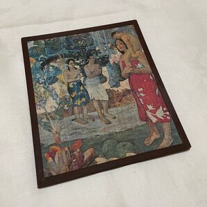 キャンバス風の布地プリント インテリア