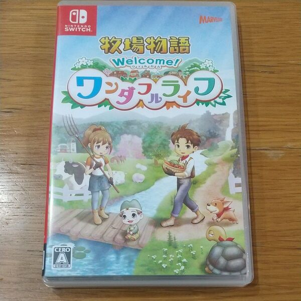 【 美品 】 牧場物語 Welcome! ワンダフルライフ【Switch】