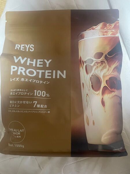REYS ホエイ プロテイン 山澤礼明監修 カフェオレ風味 1kg