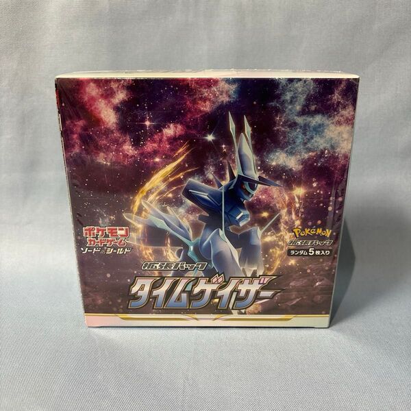 ポケモンカードゲーム ポケカ ソード&シールド 拡張パック タイムゲイザー BOX シュリンク付き