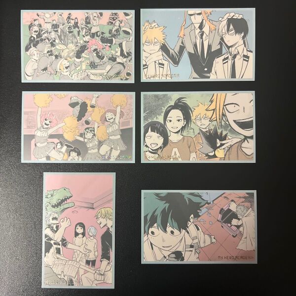 僕のヒーローアカデミア ヒロアカ 原画展 メモリアルコレクション 1年A組 緑谷出久 轟焦凍 爆豪勝己