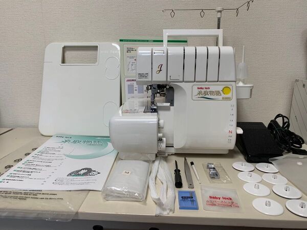 ●美品●JUKロックミシン 糸取物語 BL66EXS