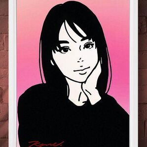 kyne・キネ / アート【A4 サイズ写真ポスターフレーム付き7点セット】