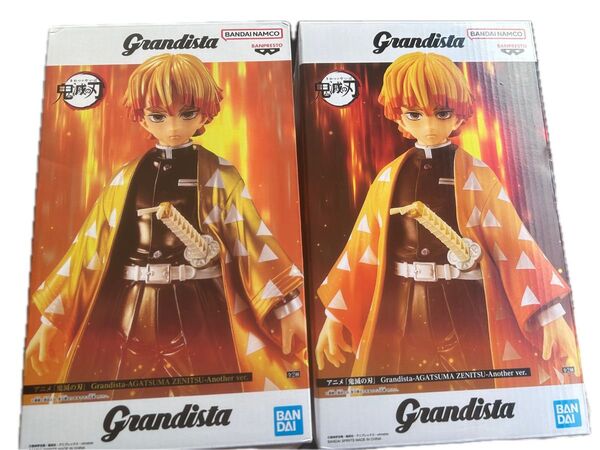 《新品未開封》鬼滅の刃 Grandista 我妻善逸 ナムコ限定 A.B 2点セット