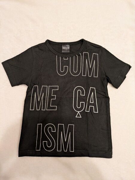 未使用COMME CA ISM コムサイズム Tシャツ 110 ブラック