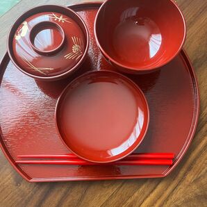 お食い初め 食器セット 漆器