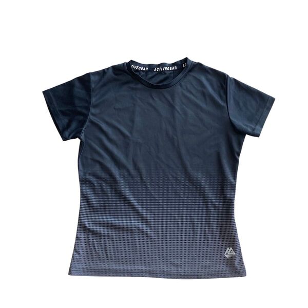 メンズ レディース 半袖Tシャツ トレーニングウェア 速乾性 メッシュ ブラック 伸縮性あり ランニング ジムウェア
